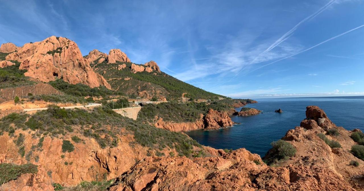 Duplex, Vue Panoramique Sur La Mediterranee, Piscine, Garage Saint-Raphaël 외부 사진