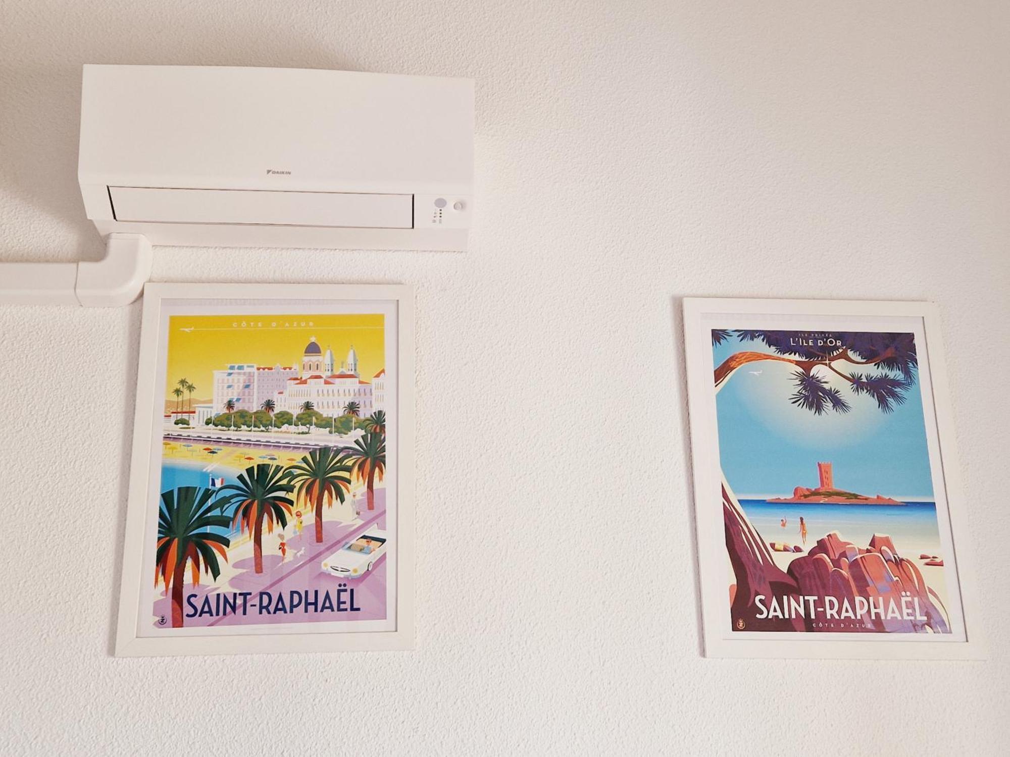 Duplex, Vue Panoramique Sur La Mediterranee, Piscine, Garage Saint-Raphaël 외부 사진