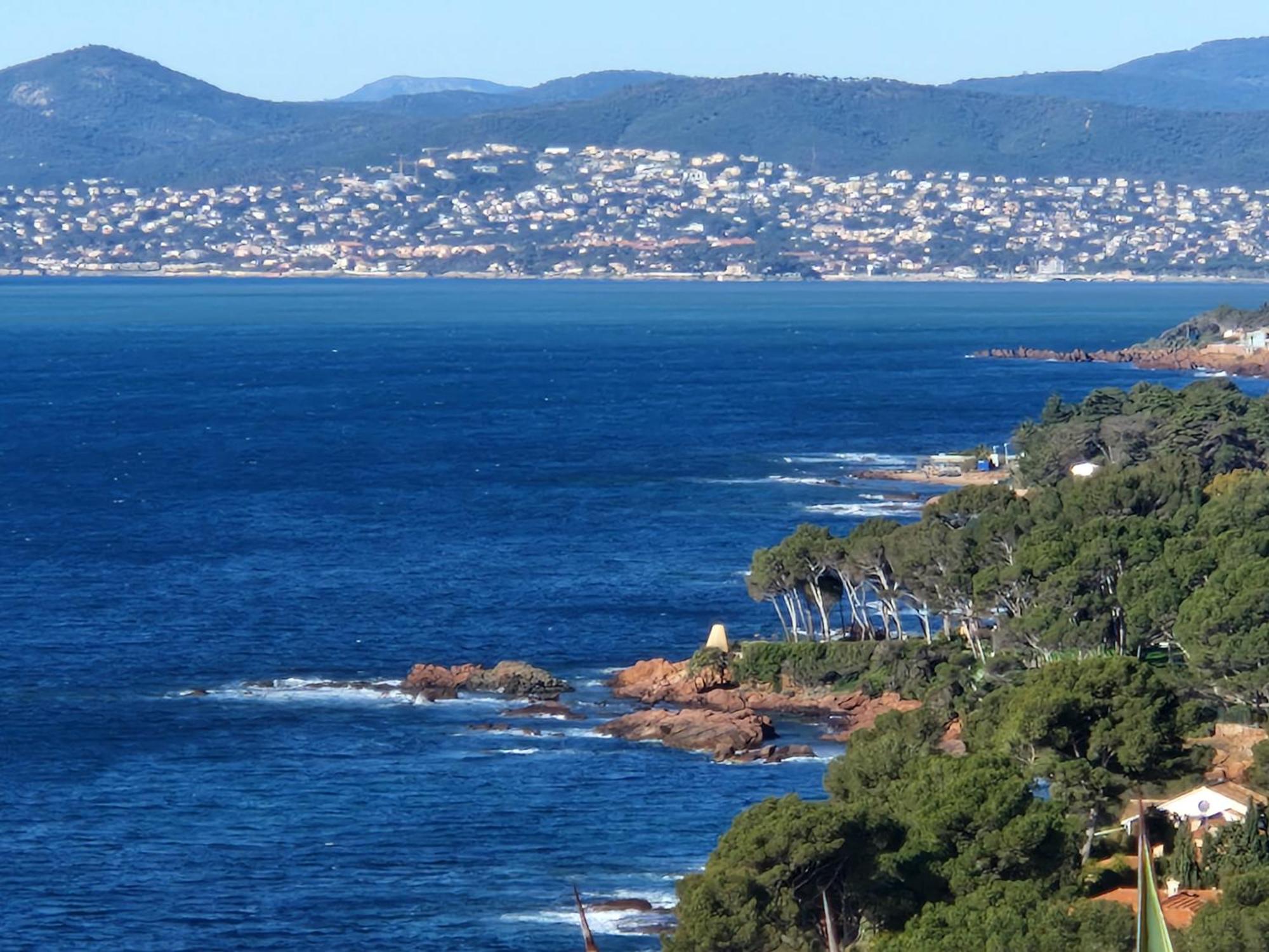 Duplex, Vue Panoramique Sur La Mediterranee, Piscine, Garage Saint-Raphaël 외부 사진